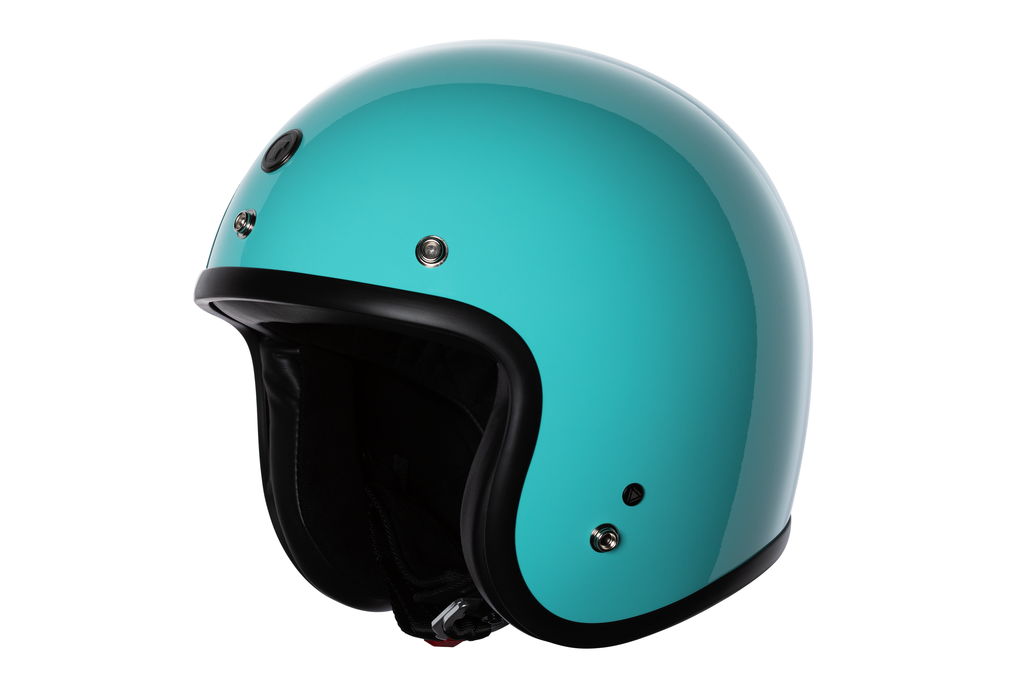 TORC T-50 3/4 Open Face Retro Helmet Tiffany Blue