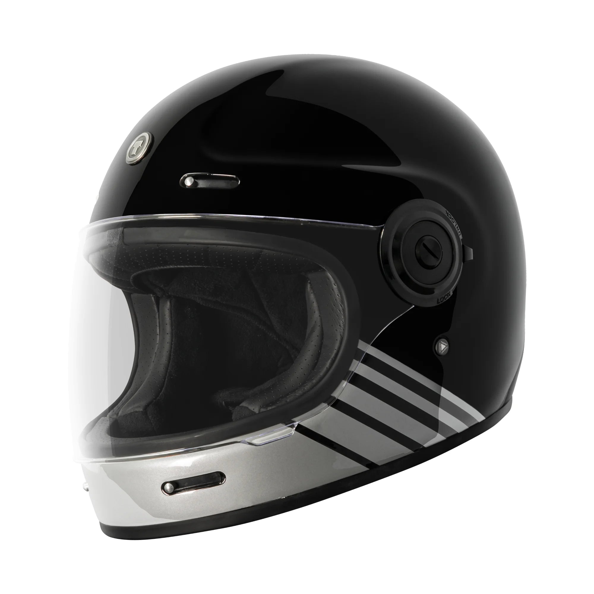 Torc Newport T1 Breakers Helmet for Large Oval Head, 3XL, Black