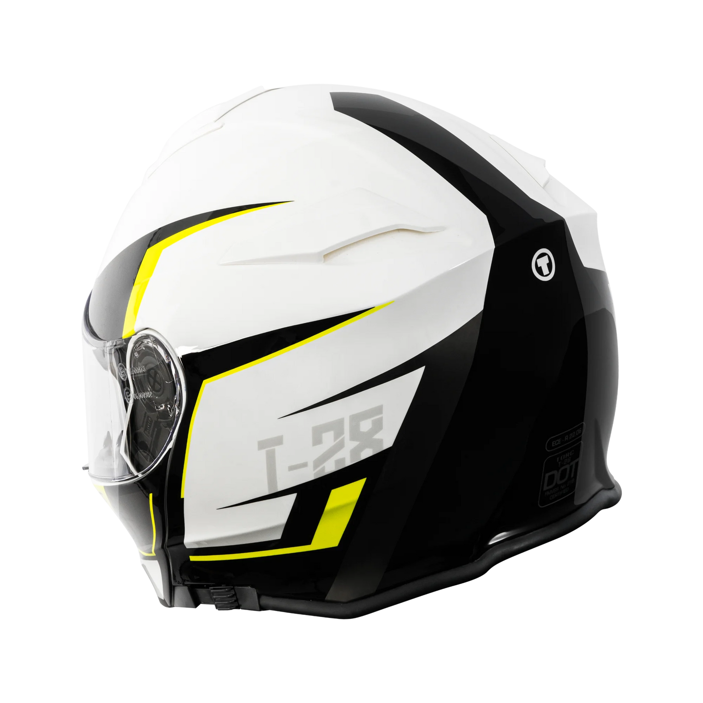 T-28 Vertex White Black Fluo Yellow