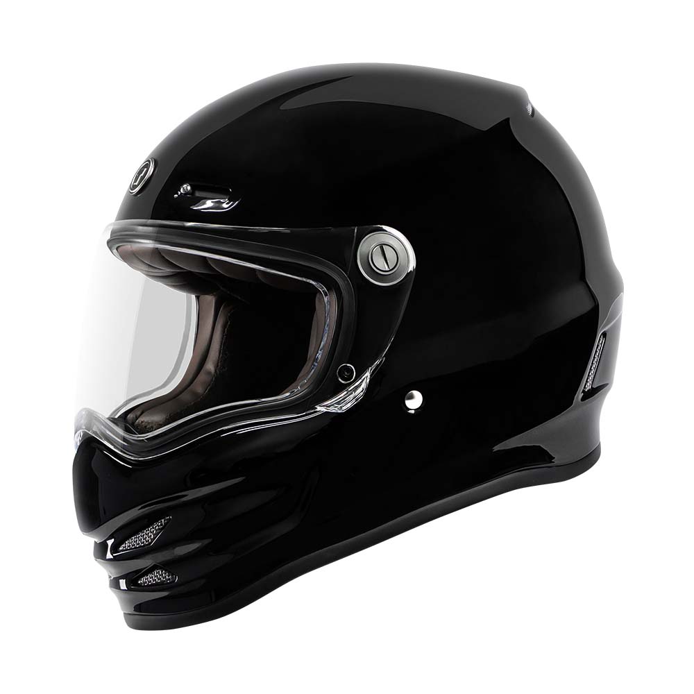 black motorcycle helmets TORC T-9 Full Face Helmet