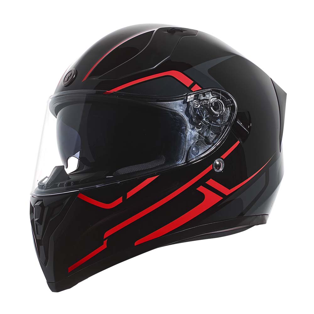 Torc T1505RSRD22 T-15 Rush Small Red Full Face Helmet