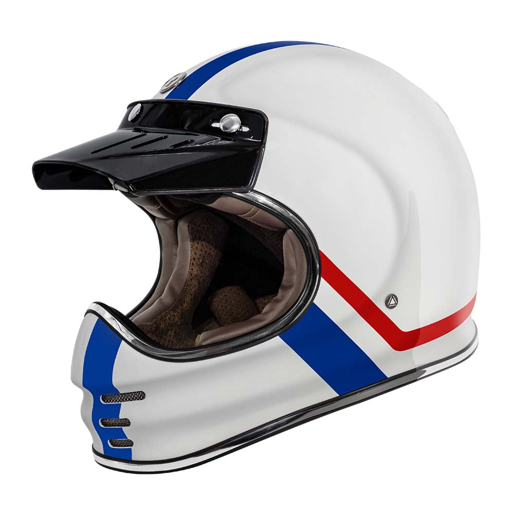 bell helmet 1300 TORC T-3 Retro MX Full Face Helmet