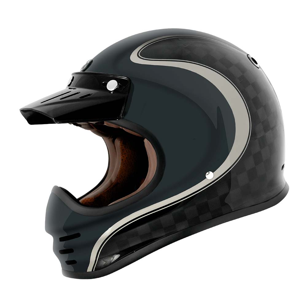 Torc T-3 Retro MX Full Face Helmet - Thruster Torc T-3 Retro MX Full Face Helmet - Thruster