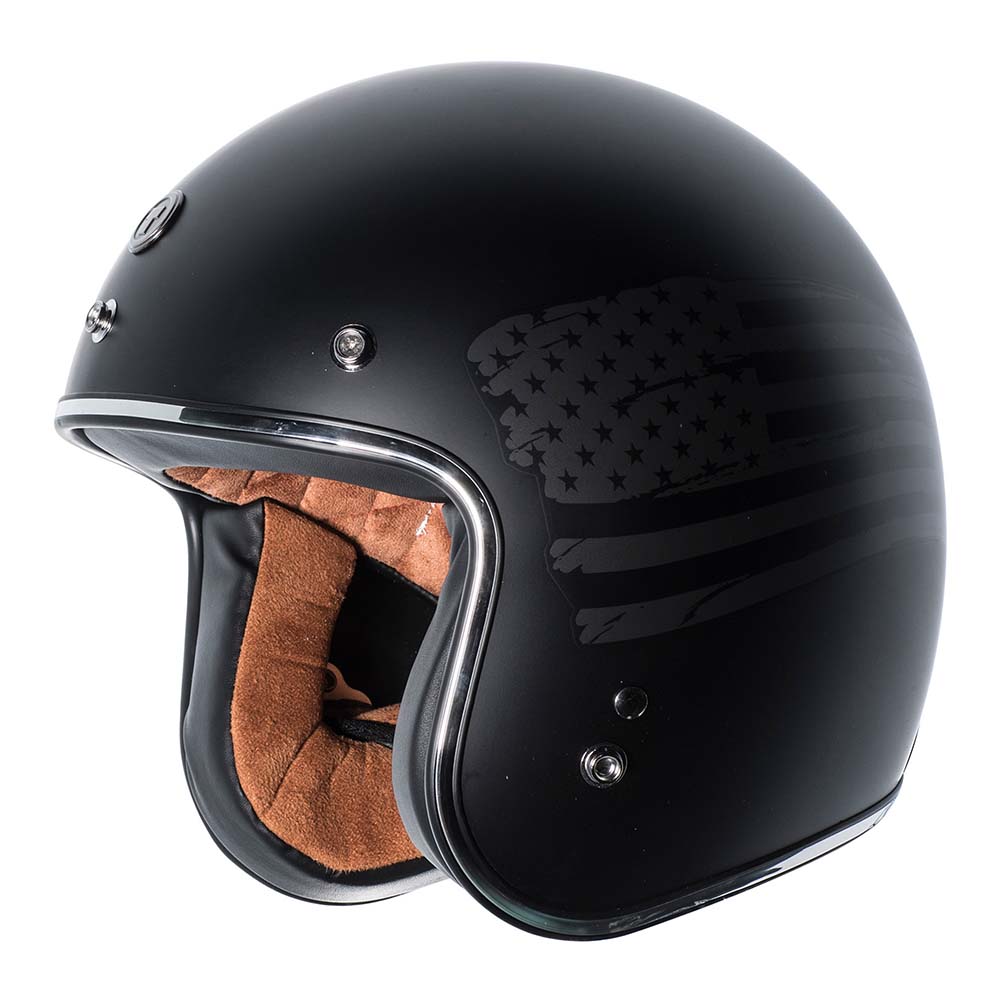 bike helmet french flag TORC T-50 Black Flag Helmet