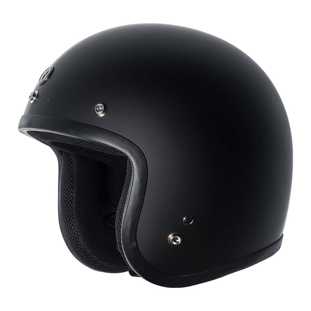 Torc T-50 Open Face 3/4 Helmet - Flat Black