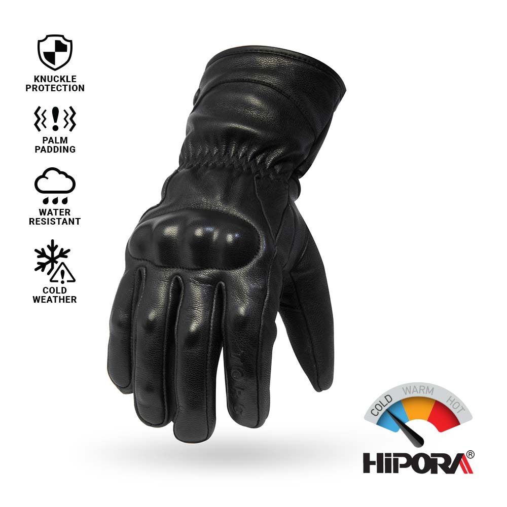 Torc Fairfax Retro Motorcycle Gloves - Goatskin Leather, Unisex Adult, Sizes XS To 3XL