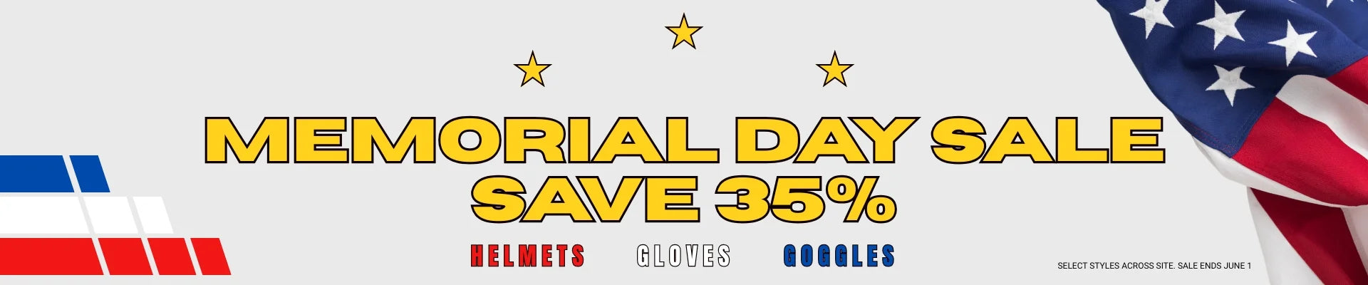 Memorial Day 2026 - 35% Off