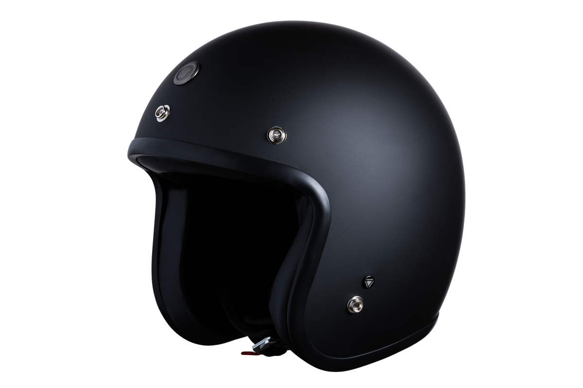 TORC T-50 3/4 Open Face Retro Helmet Matte Black