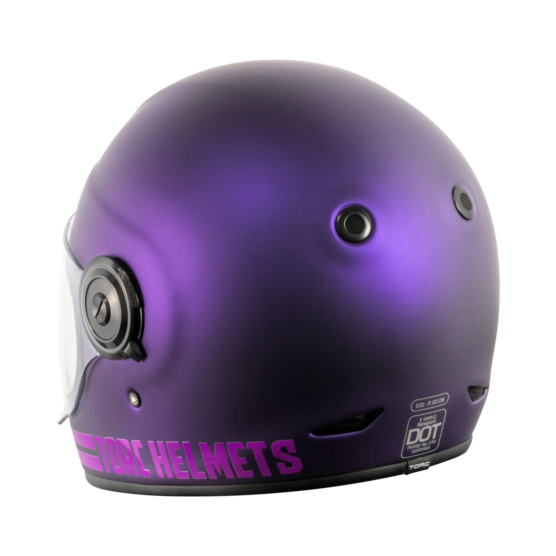 buy a purple motorcycle helmet Newport Cali Iridecent Purple