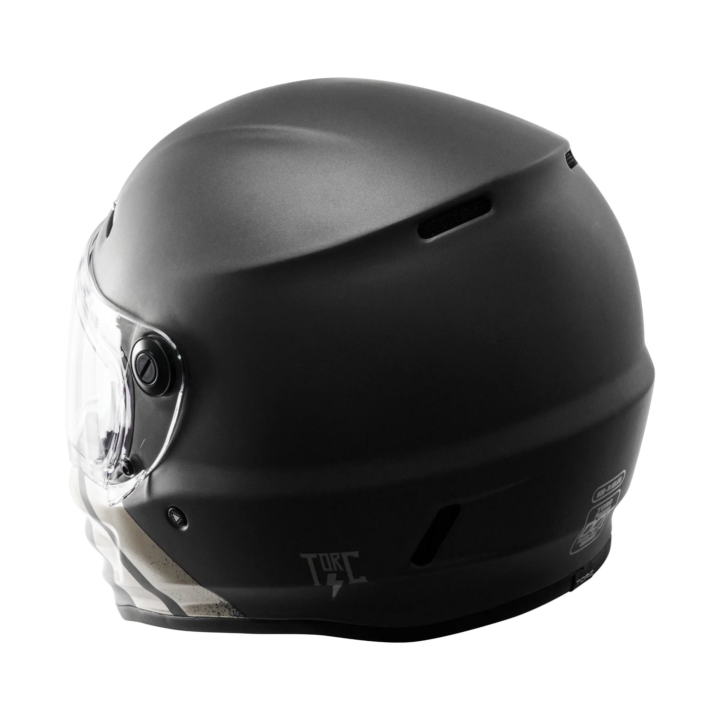 face on back of a motorcycle helmet Torc Pomona Motorcycle Full Face Helmets – TORC