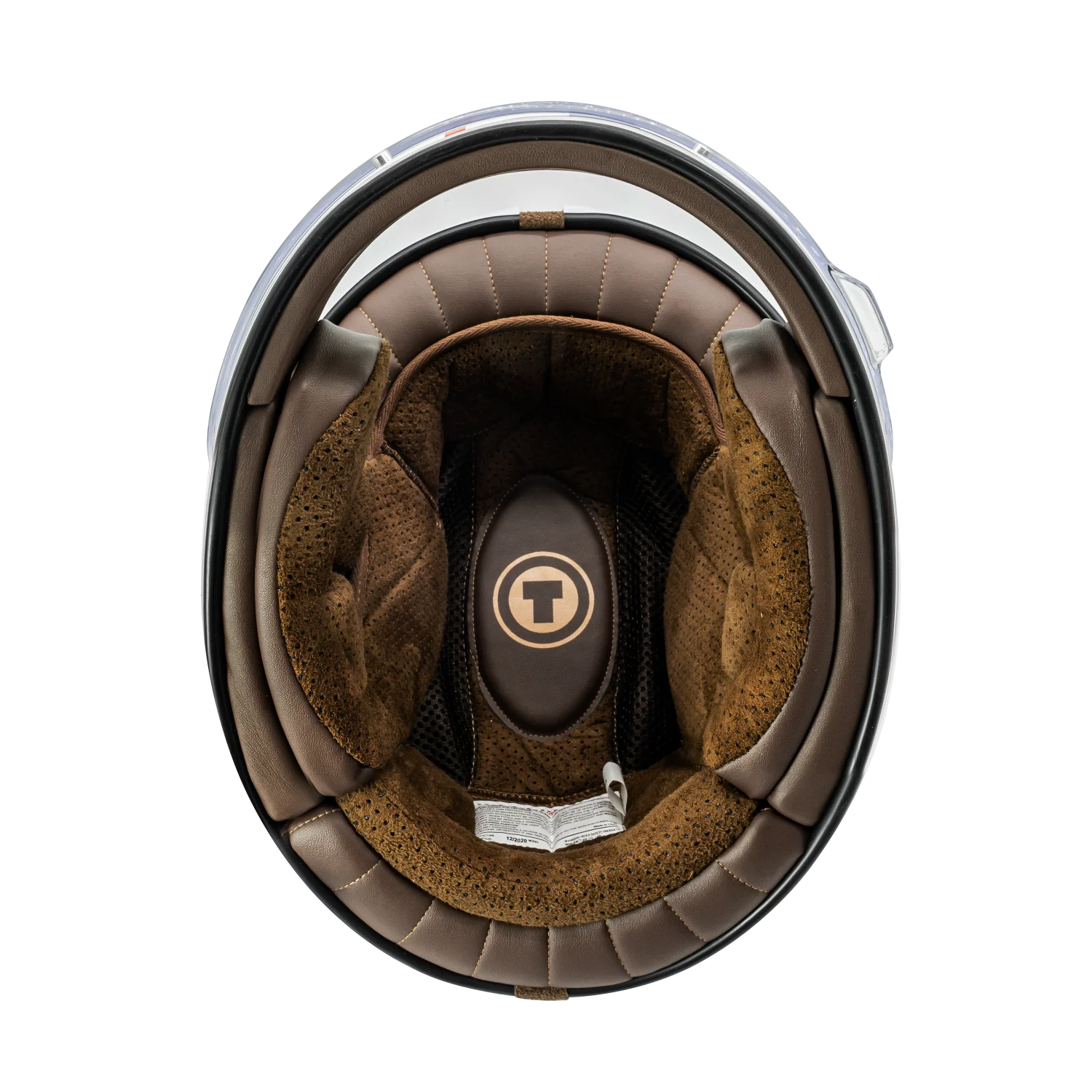 Torc Helmets Newport Matte Black - DOT Approved Full Face Retro