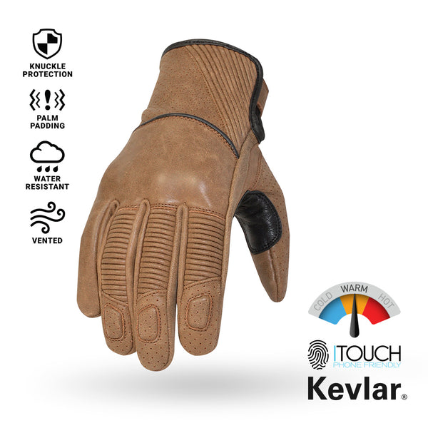Torc Motorcycle Gloves / Escondido Tan – TORC