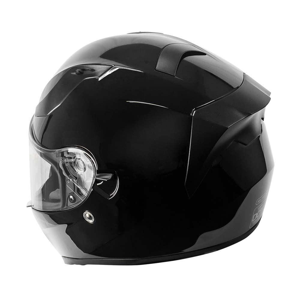 black womens motorcycle helmet 15 33 TORC T1505:21 T-15 X-Small Gloss Black Full Face Helmet