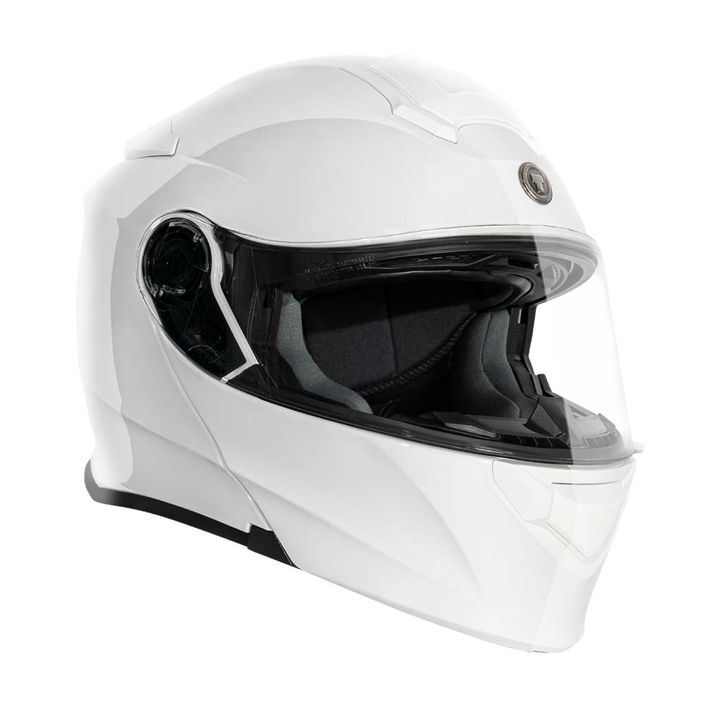 best full-face motorcycle helmet TORC T28B Bluetooth Integrated Motorcycle Helmet (Gloss White)