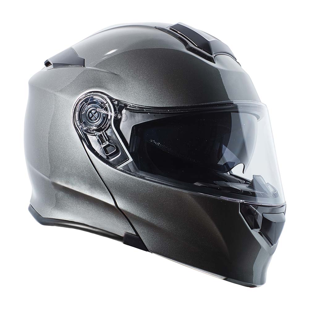 TORC T-28B United Silver Modular Bluetooth Motorcycle Helmet TORC T-28B United Silver Modular Bluetooth Motorcycle Helmet