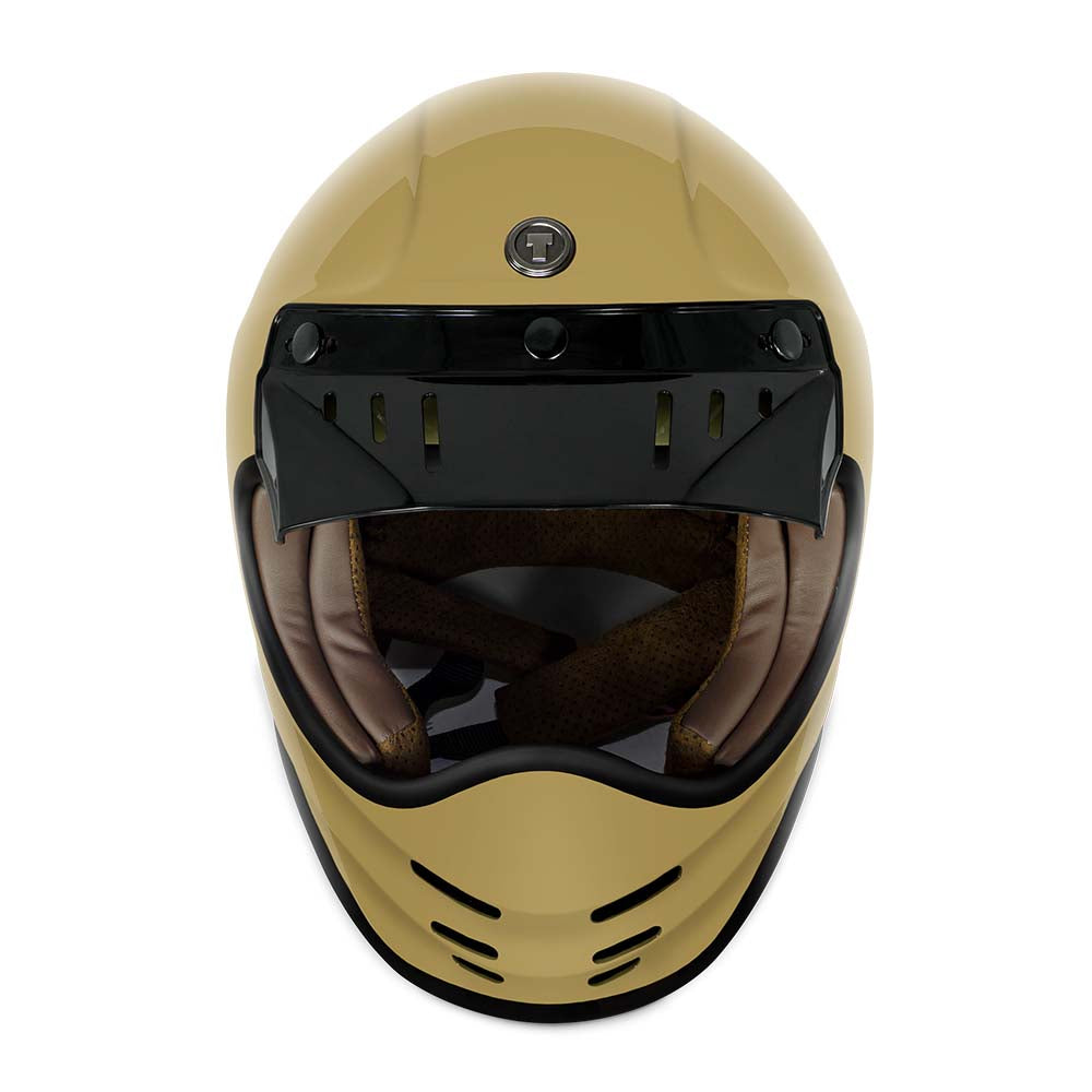desert tan motorcycle helmet TORC T-3 Retro MX Full Face Helmet