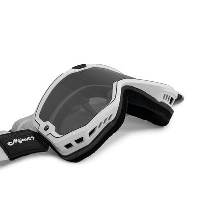 Mojave Goggles White Black