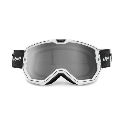 Mojave Goggles White Black